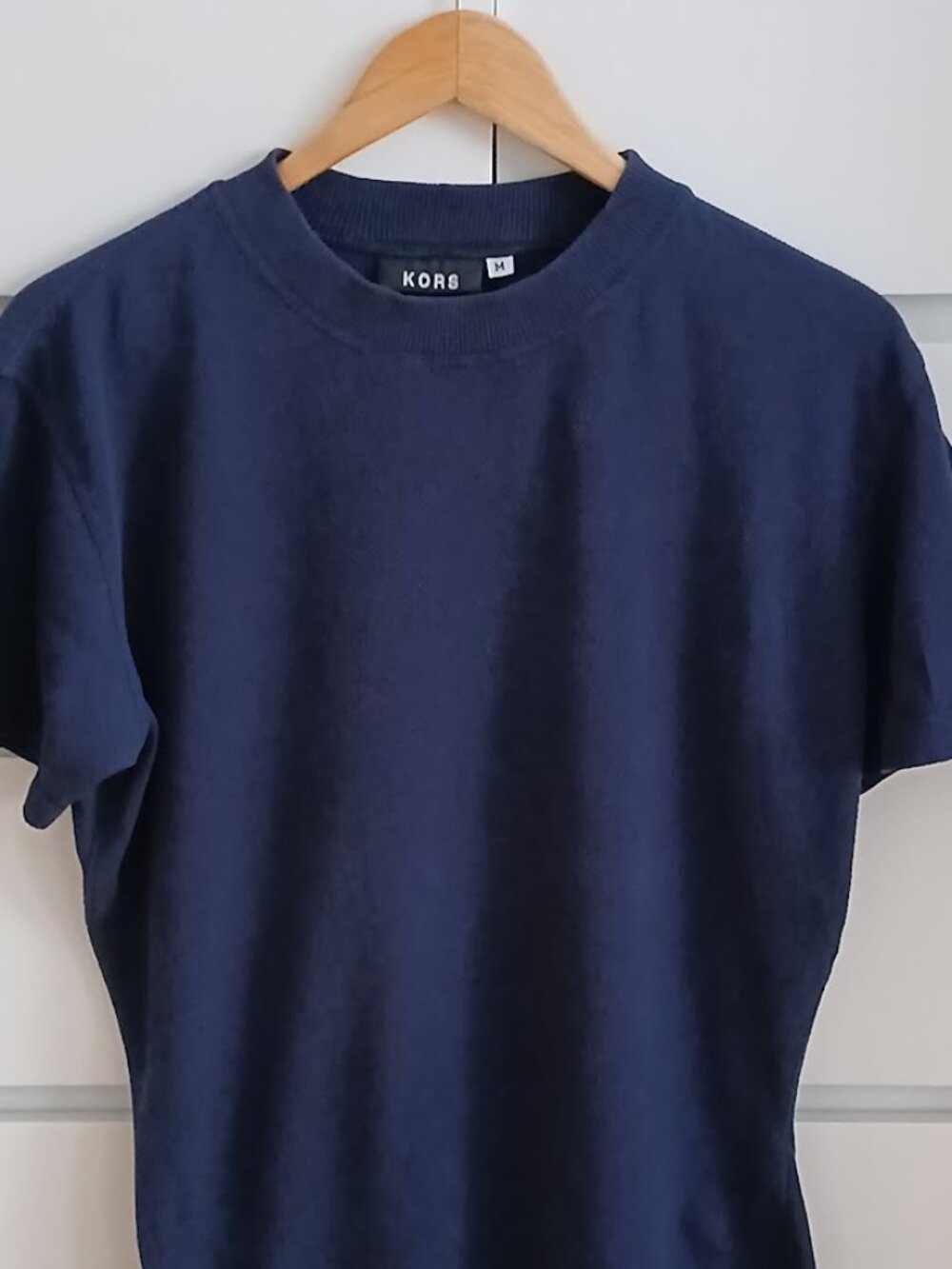 KORS Michael Kors Perfect Cotton Pique T Shirt - M- made in Italy